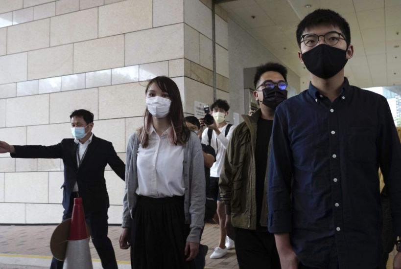 Hong Kong Pro-Democracy Activist Joshua Wong Taken Into Custody