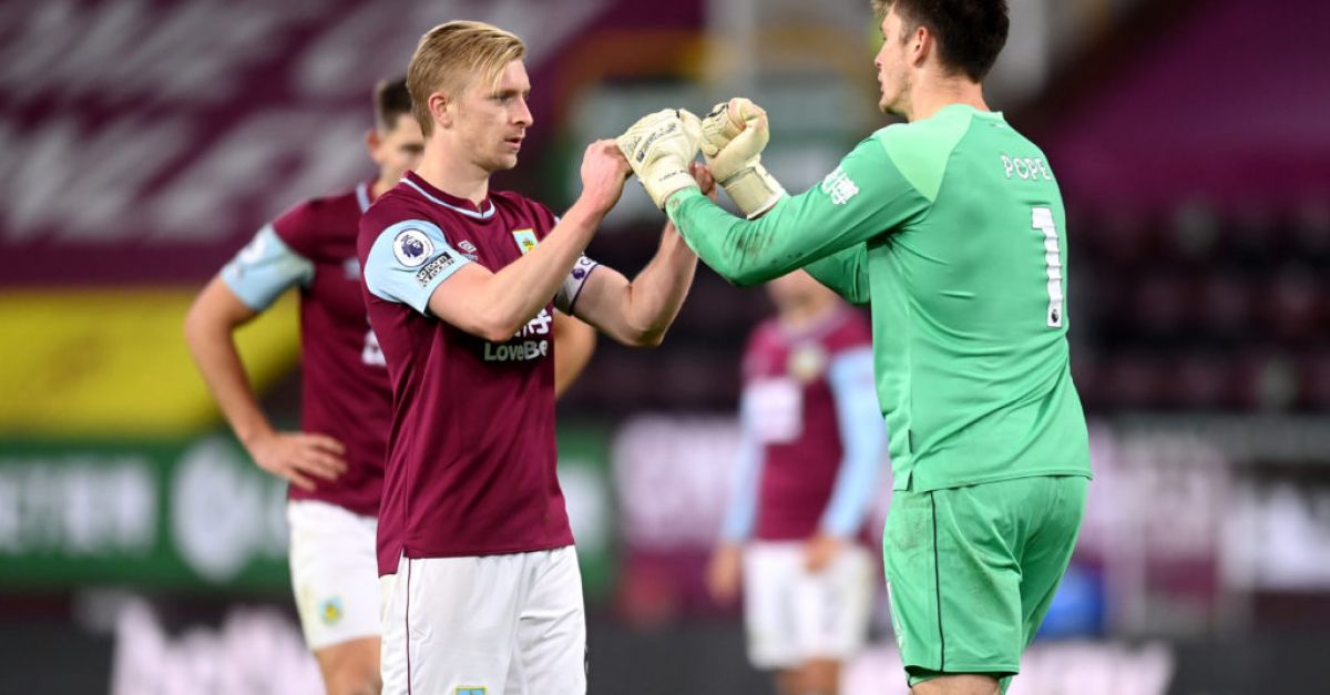 Burnley make Turf Moor their happy place again with first home goal and win  of season against Crystal Palace