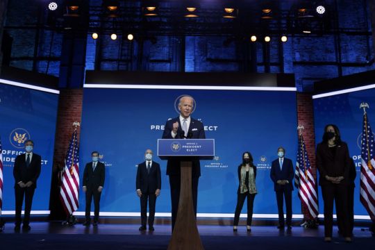 Biden Says His Team Will Show The Us Is Back On The World Stage