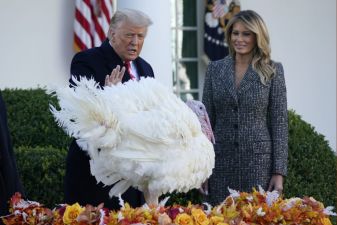 Trump Gives Thanks For Covid Vaccines As Thanksgiving Turkeys Reprieved