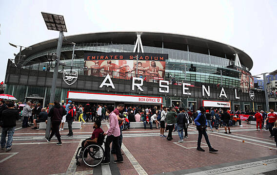 Welcome to Emirates Stadium, Home of Arsenal