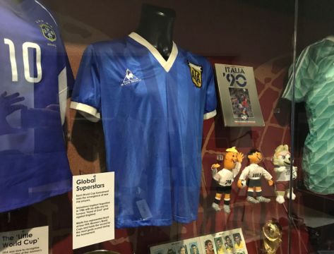 Maradona World Cup Jersey Not For Sale Says Former England Midfielder