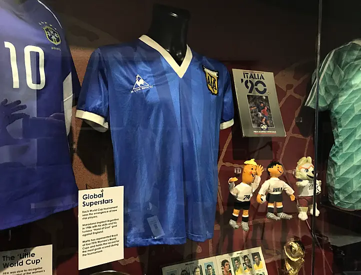 Maradona World Cup Jersey Not For Sale Says Former England Midfielder