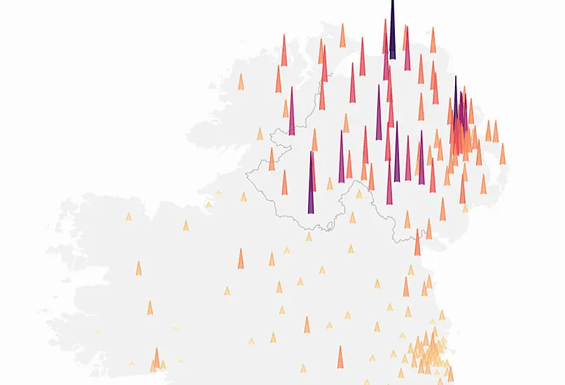 Coronavirus Tracker Map: Ireland's Latest Covid Hotspots Revealed