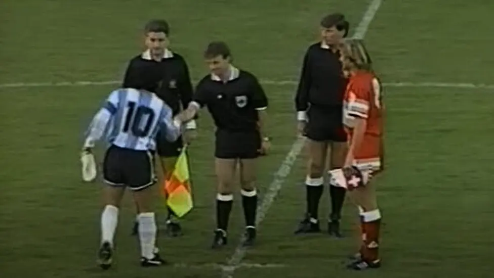 Irish Referee Recalls Being On End Of The 'Odd Rant' From Maradona