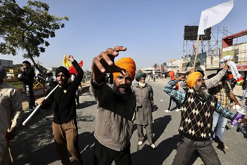 Indian Farmers Face Tear Gas And Batons As They Continue To Protest New Laws