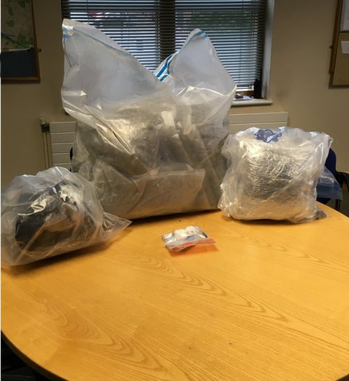 Two Men Arrested Over Cannabis Worth €140,000 In Dublin