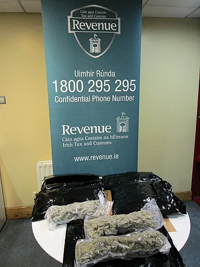 Revenue Seize Cannabis Worth €63,000 At Rosslare Port