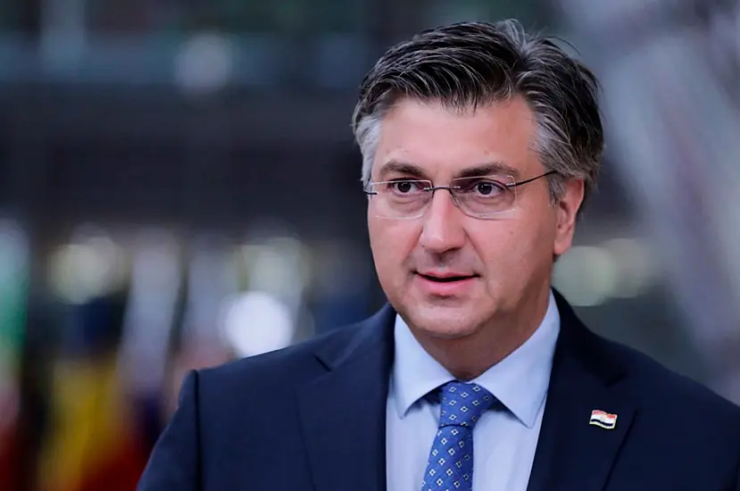 Croatia's Pm Andrej Plenkovic Tests Positive On Covid-19