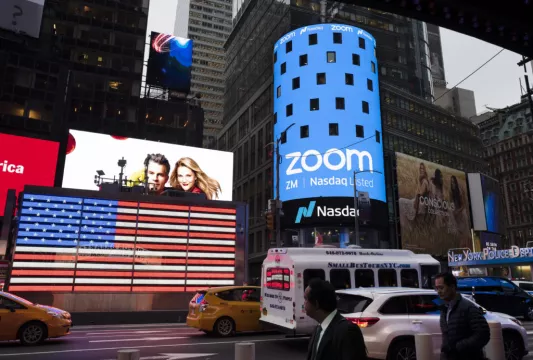 Shares In Zoom Fall As Growth Appears To Be Tapering Off