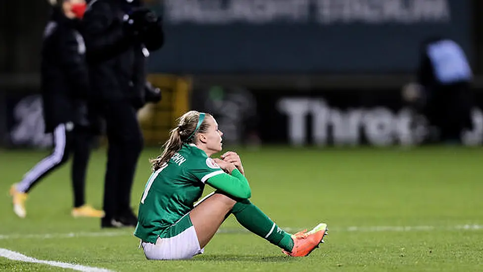 Ireland's Euro 2022 Hopes End With Defeat To Germany