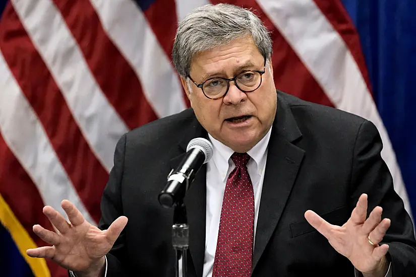 Us Attorney General William Barr Says No Widespread Election Fraud