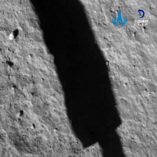 Chinese Lunar Probe Collects First Rock Samples After Landing On Moon