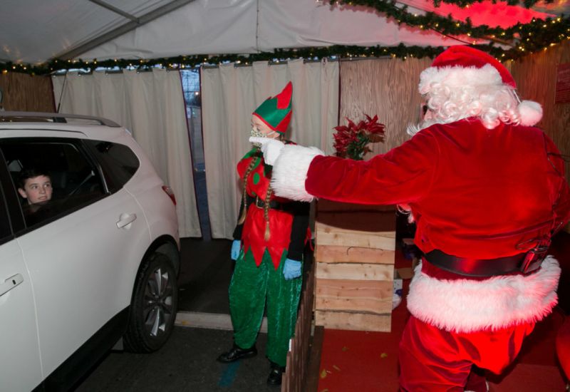 Drive-In Santa's Grotto Brings Christmas To The Rds