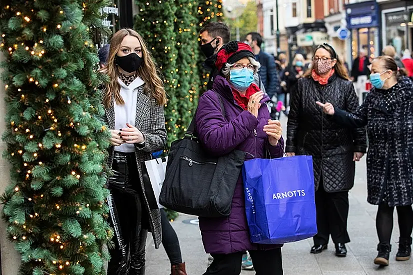 Queues Around Country As Christmas Shoppers Stock Up