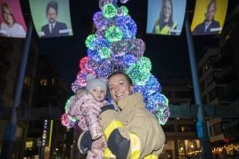 Dublin City Centre Brightens Up As 'Winter Lights' Switched On