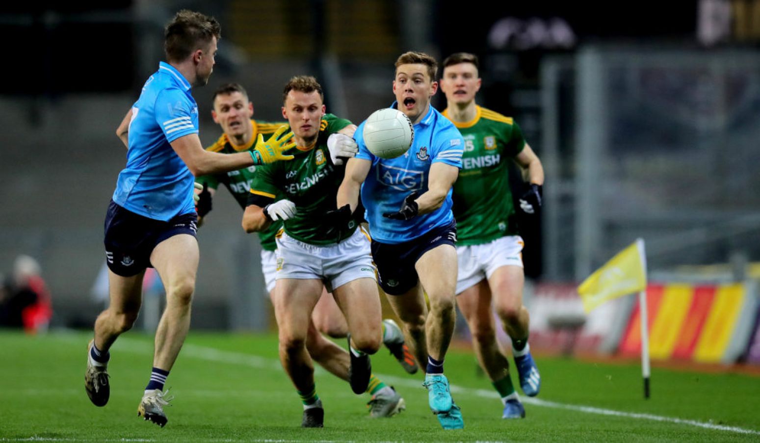 Dublin Eased Past Meath To Power Their Way Into The Semi-Finals. Credit ©Inpho/Ryan Byrne