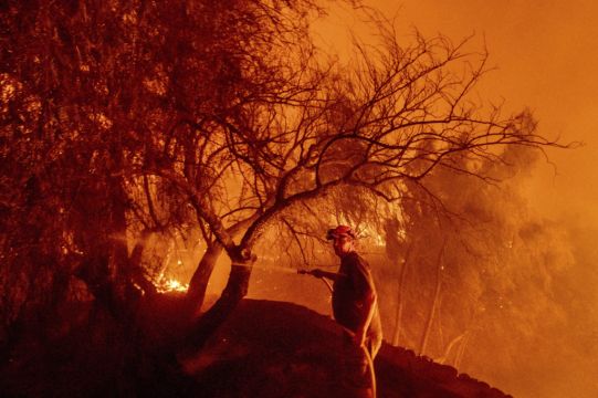 Powerful Winds Fuel Wildfires In California