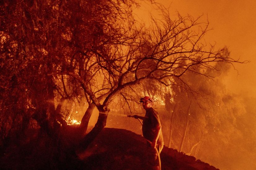 Powerful Winds Fuel Wildfires In California