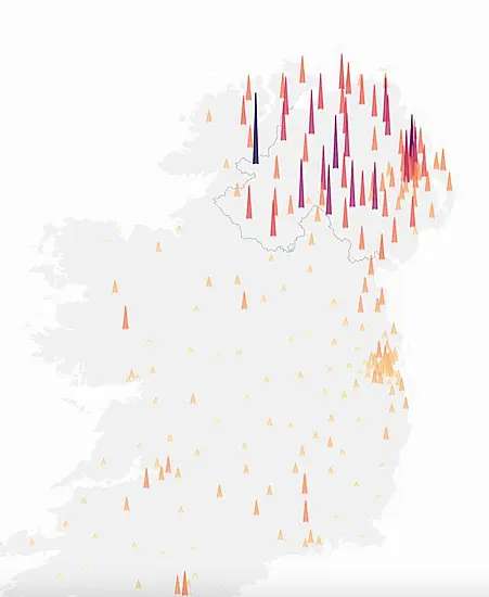 Coronavirus Map Ireland: Which Local Areas Have The Most Cases?