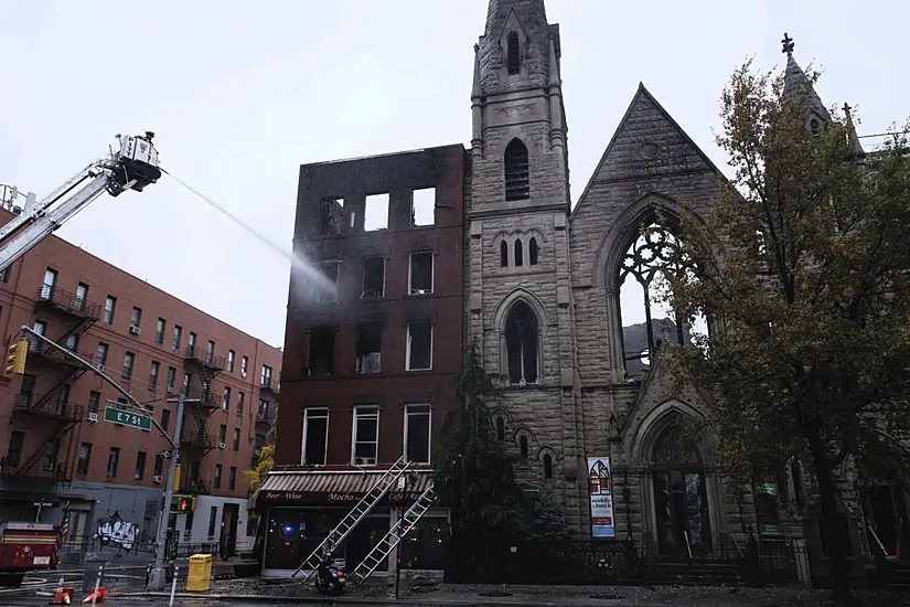 Church Housing New York’s Liberty Bell Gutted By Fire