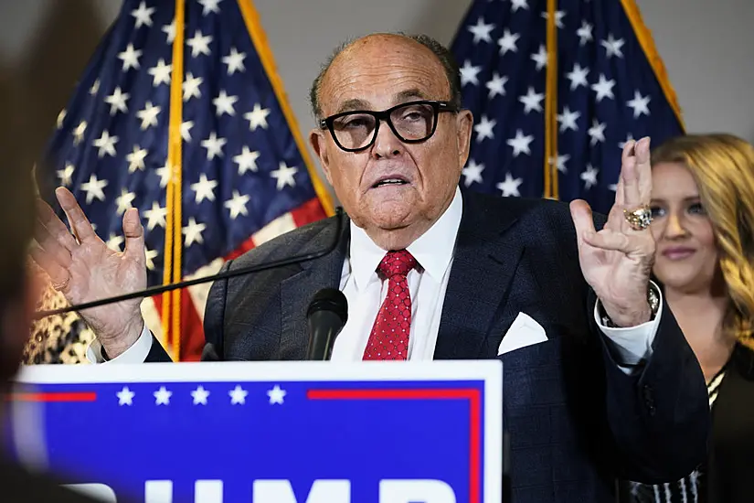 Trump Lawyer Giuliani Faces $1.3Bn Lawsuit Over 'Big Lie' Election Fraud Claims