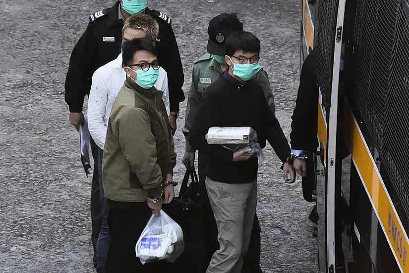 Hong Kong Police Arrest Eight Over University Protest