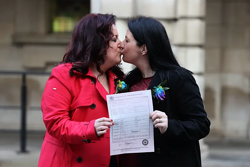 First Same-Sex Couple To Marry In Northern Ireland Hail ‘Wonderful Day’