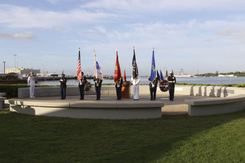 Pearl Harbour Dead Honoured In Ceremony Reduced By Pandemic