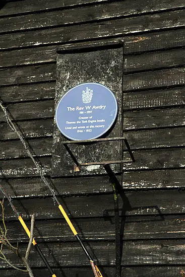 Blue Plaque Unveiled At Rectory Of Thomas The Tank Engine Creator