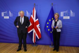 Boris Johnson In Brussels In Bid To Break Trade Deal Deadlock