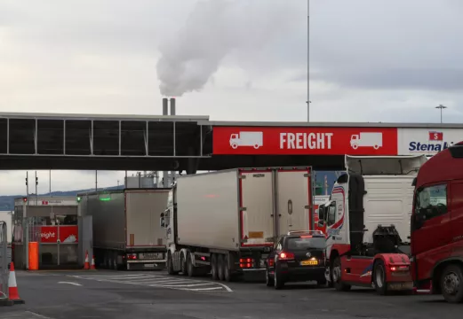 Over 200 Irish Truck Drivers Stuck At English Ports Due To British Travel Ban