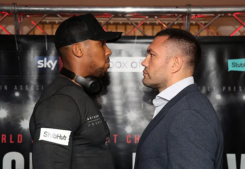 Anthony Joshua And Kubrat Pulev Clash At Weigh-In Ahead Of Saturday’s Fight