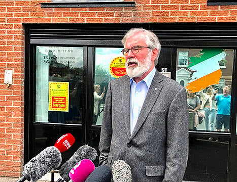 Gerry Adams Dedicates Book Of Poetry To Coronavirus Victims