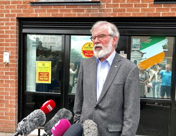 Gerry Adams Dedicates Book Of Poetry To Coronavirus Victims