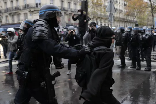 Dozens Arrested In Paris Protest Against New Security Law