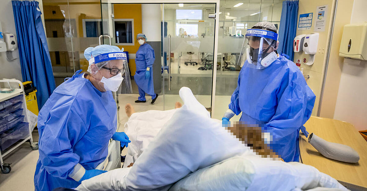 Only 23 critical care beds free last night as ICUs under
