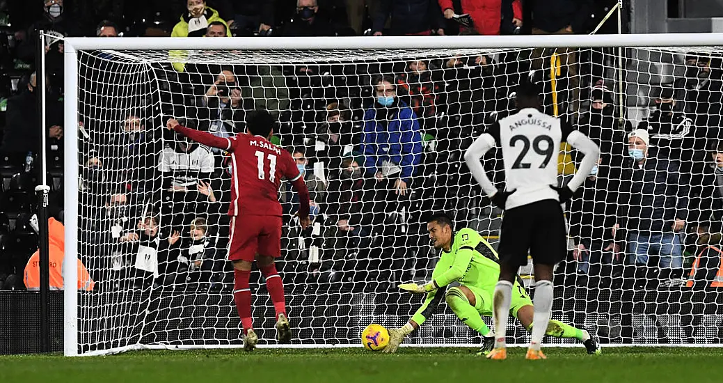 Late Mohamed Salah Penalty Sees Liverpool Snatch A Draw At Fulham