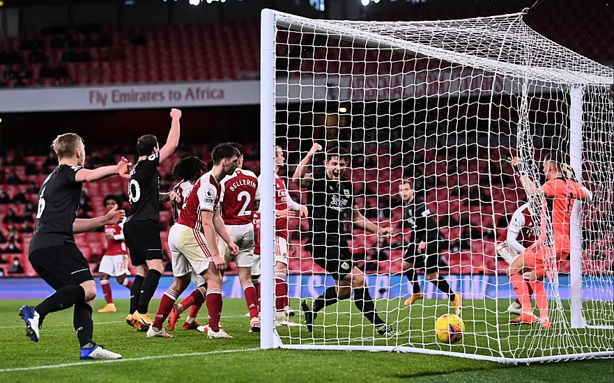 Pierre-Emerick Aubameyang Scores Own Goal As 10-Man Arsenal Lose To Burnley