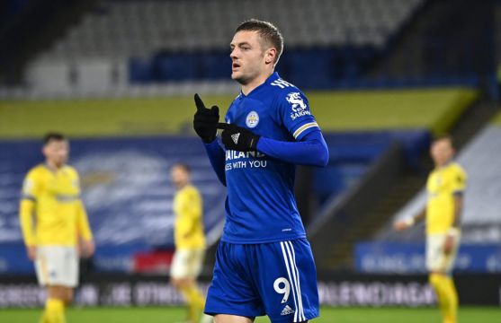 Jamie Vardy Marks Landmark Appearance With Goal As Leicester Beat Brighton
