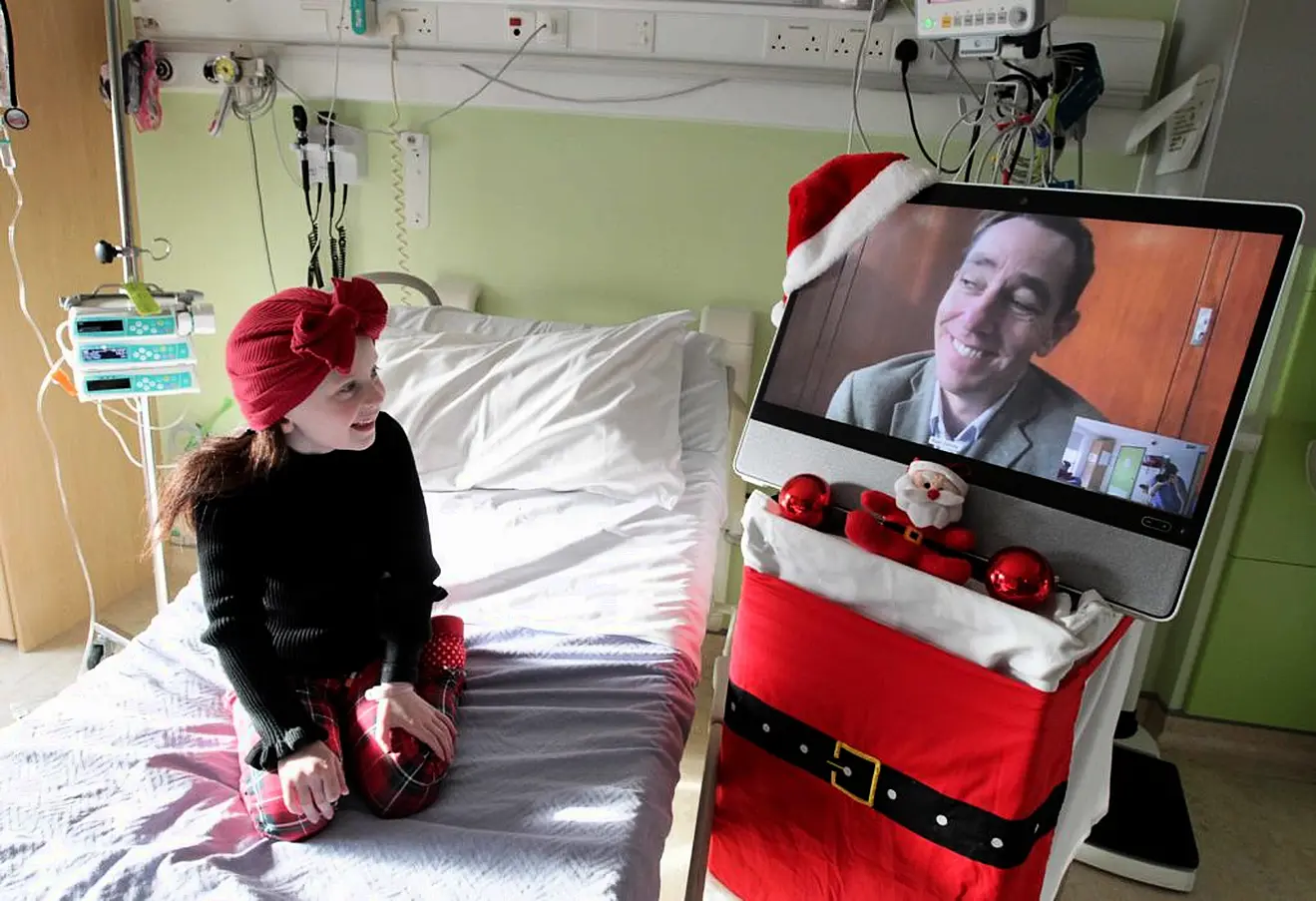 Six-Year-Old Sophia From Athy, Co Kildare Chats To Ryan Tubridy.