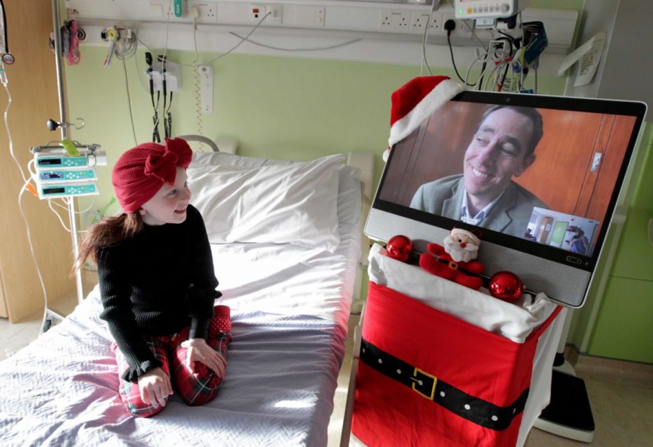 Six-Year-Old Sophia From Athy, Co Kildare Chats To Ryan Tubridy.