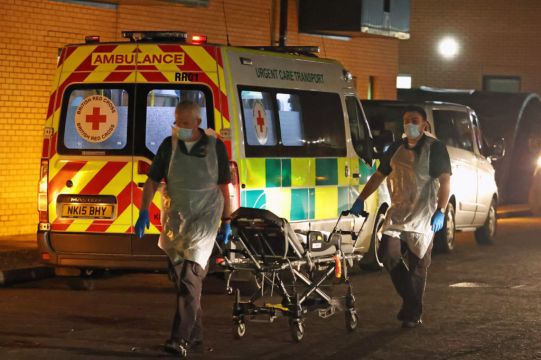 Irish Ambulances Arrive In North To Aid Overwhelmed Heath Service