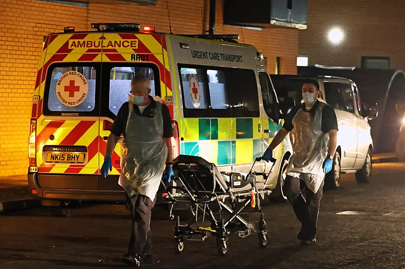 Irish Ambulances Arrive In North To Aid Overwhelmed Heath Service