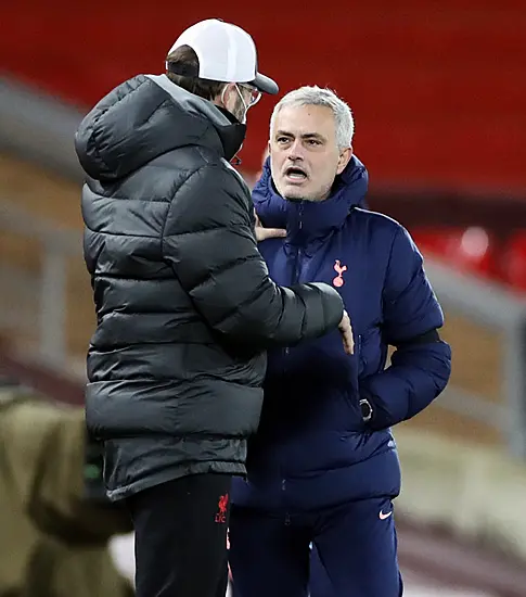 Jose Mourinho Irked By Jurgen Klopp’s Touchline Behaviour