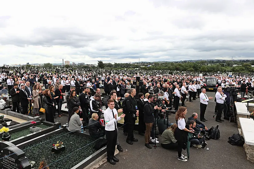 Police Investigation Into Bobby Storey Funeral Concluded