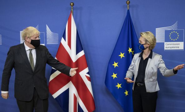 Boris Johnson To Discuss Brexit Negotiations In Call With Ursula Von Der Leyen