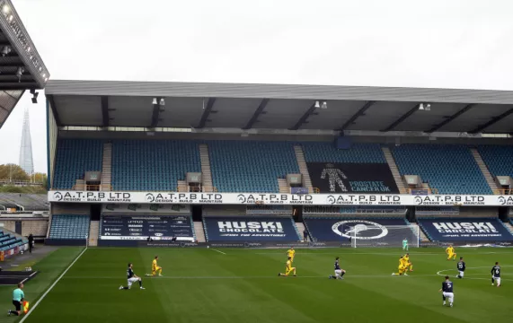 Millwall And Colchester Avoid Fa Punishment Over Fans Booing Players Taking Knee