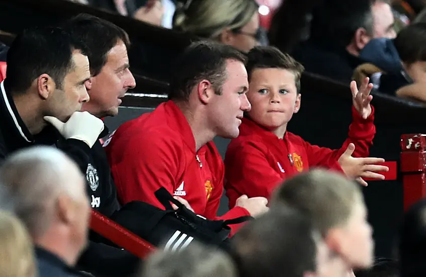 Wayne Rooney A ‘Proud Dad’ After Son Kai Signs For Manchester United