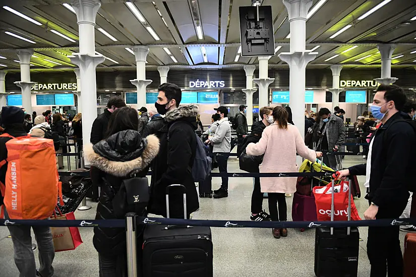 Travellers Make Last-Minute Trips On Eurostar As Eu Nations Ban Uk Flights